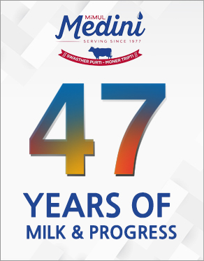 Medini 47 Years of Milk & Progress